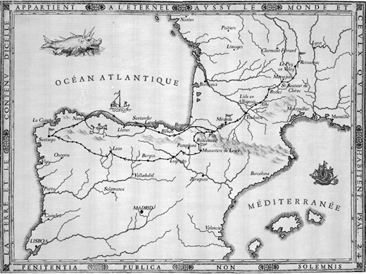 Carte pèlerinage